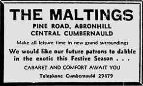 Maltings ad 1975